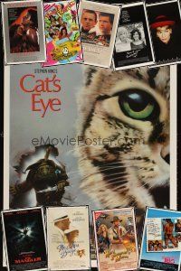 4r291 LOT OF 22 UNFOLDED ONE-SHEETS '83 - '95 Cat's Eye, The Mangler, The Bounty & more!
