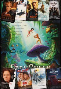 4r302 LOT OF 38 UNFOLDED DOUBLE-SIDED ONE-SHEETS '91 - '98 Ferngully, Homeward Bound & more!