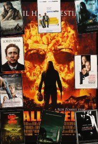 4r312 LOT OF 27 UNFOLDED DOUBLE-SIDED ONE-SHEETS '98 - '07 Rob Zombie's Halloween & much more!