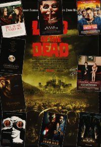 4r317 LOT OF 20 UNFOLDED DOUBLE-SIDED ONE-SHEETS '05-08 Land of the Dead, Hulk, Hannibal Rising!