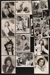 4r356 LOT OF 20 BARBARA STANWYCK 8X10 REPRO STILLS '80s great images of the beautiful star!