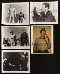 4r370 LOT OF 5 B/W & COLOR REPRO STILLS '80s Day the Earth Stood Still, Them & more!