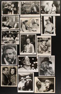 4r169 LOT OF 15 PAUL NEWMAN STILLS '60s-80s great images of the legendary actor!