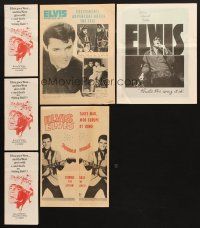 4r120 LOT OF 6 ELVIS HERALDS '50s Easy Come Easy Go, Double Trouble, That's The Way It Is +more!