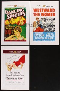 4r257 LOT OF 8 UNFOLDED 11x17 WB ARCHIVE COLLECTION VIDEO POSTERS '00 Born To Be Bad & more!