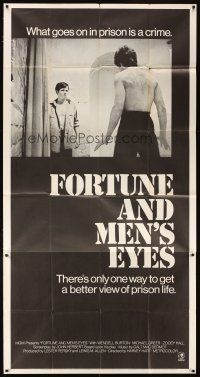 4s641 FORTUNE & MEN'S EYES int'l 3sh '71 homosexual life behind bars, what goes on in prison!