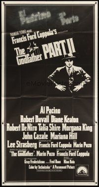 4s656 GODFATHER PART II int'l 3sh '74 Al Pacino in Francis Ford Coppola classic crime sequel!