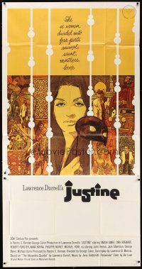 4s692 JUSTINE int'l 3sh '69 super sexy Anouk Aimee is an animal, saint, mistress & lover!