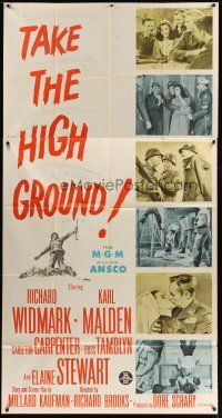 4s822 TAKE THE HIGH GROUND 3sh '53 Korean War soldiers Richard Widmark & Karl Malden!