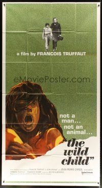 4s874 WILD CHILD int'l 3sh '70 Francois Truffaut's classic L'Enfant Sauvage, not a man or animal!