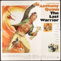 4s250 FLAP int'l 6sh '70 Carol Reed, Native American Anthony Quinn, The Last Warrior!