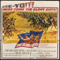 4s255 GLORY GUYS 6sh '65 Sam Peckinpah, riding hell-bent for the big brawl, epic battle art!
