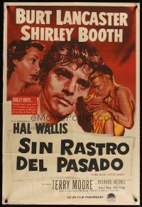 4s138 COME BACK LITTLE SHEBA Argentinean '53 art of Burt Lancaster, Shirley Booth, Jaeckel!