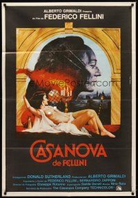 4s152 FELLINI'S CASANOVA Argentinean '77 Il Casanova di Federico Fellini, best different sexy art!