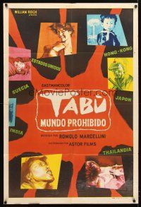 4s205 TABOOS OF THE WORLD Argentinean '63 I Tabu, AIP, it's the picture that OUT-MONDO's them all!