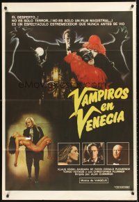 4s216 VAMPIRE IN VENICE Argentinean '89 Klaus Kinski in the title role, sexy horror images!