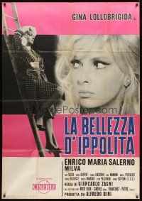 4s486 SHE GOT WHAT SHE ASKED FOR Italian 1p '62 sexy Gina Lollobrigida full-length & close up!