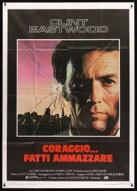 4s500 SUDDEN IMPACT Italian 1p '84 Clint Eastwood is at it again as Dirty Harry, great image!