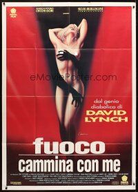 4s523 TWIN PEAKS: FIRE WALK WITH ME Italian 1p '92 David Lynch, art of sexy naked Sheryl Lee!