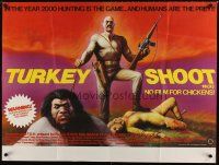 4t360 TURKEY SHOOT British quad '72 Steve Railsback, Olivia Hussey, humans are the prey!