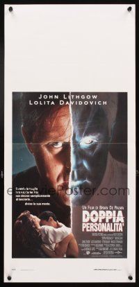 4t271 RAISING CAIN Italian locandina '92 evil John Lithgow, Brian De Palma directed!