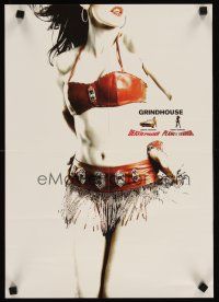 4t366 GRINDHOUSE 2-sided Japanese 14x20 '07 Rodriguez & Tarantino, Planet Terror & Death Proof!