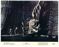 4w113 ALIEN color 11x14 still '79 Nostromo search party finds dead Giger monster!