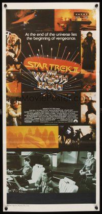 4w990 STAR TREK II Aust daybill '82 The Wrath of Khan, Leonard Nimoy, William Shatner