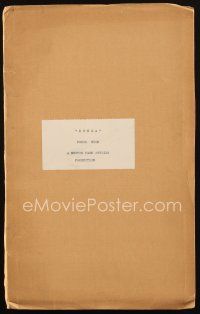 4w848 KONGA English press book '61 filled with all sorts of information about this giant ape movie