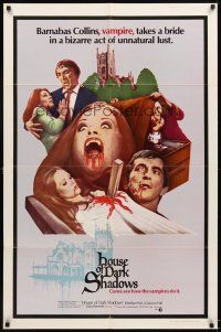 4w623 HOUSE OF DARK SHADOWS style C 1sh '70 how vampires do it, a bizarre act of unnatural lust!