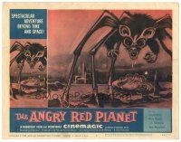 4w118 ANGRY RED PLANET LC #8 '60 great artwork of gigantic drooling bat-rat-spider creature!