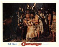 4w221 IN SEARCH OF THE CASTAWAYS LC R70 Jules Verne, Hayley Mills is captured by native men!