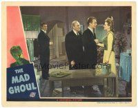 4w248 MAD GHOUL LC '43 Universal horror, Turhan Bey, Evelyn Ankers, George Zucco, David Bruce!