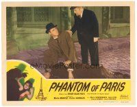 4w273 MYSTERY OF MARIE ROGET LC #5 R51 Patric Knowles & Lloyd Corrigan w/ dead man, Phantom of Paris