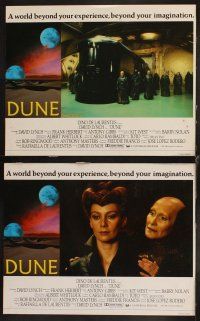 4w379 DUNE set of 8 English LCs '84 David Lynch sci-fi epic, Kyle MacLachlan, Francesca Annis!