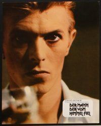 4w051 MAN WHO FELL TO EARTH set of 20 German LCs '76 Nicolas Roeg, David Bowie & Candy Clark!