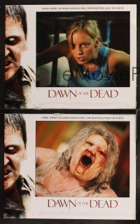 4w373 DAWN OF THE DEAD 8 LCs '04 Sarah Polley, Ving Rhames, Mekhi Phifer, cool zombie images!