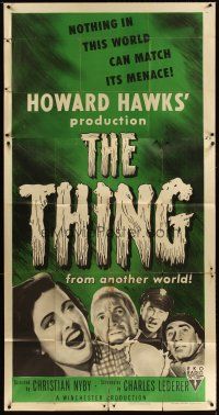 4x213 THING 3sh R54 Howard Hawks classic horror, nothing in the world can match its menace!