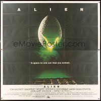 4x105 ALIEN int'l 6sh '79 Ridley Scott outer space sci-fi monster classic, cool hatching egg image!