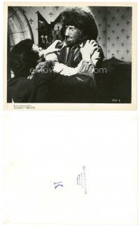4x284 BEAUTY & THE BEAST 8x10 still '62 great close up of monster Mark Damon attacking man!