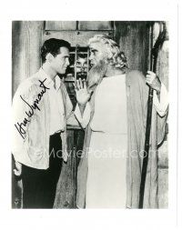 4x234 H.M. WYNANT signed 8x10 REPRO still '80s with John Carradine from Twilight Zone episode!