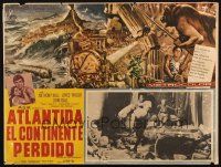 4x141 ATLANTIS THE LOST CONTINENT Mexican LC '61 George Pal underwater sci-fi, different art!
