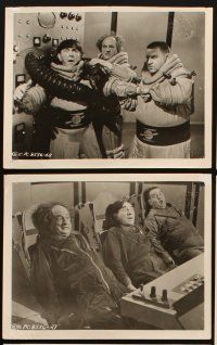 4x350 HAVE ROCKET WILL TRAVEL 15 8x10 stills '59 cool images of The Three Stooges in space!