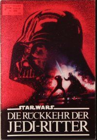 4x257 RETURN OF THE JEDI Austrian program '83 George Lucas classic, art from Revenge posters!