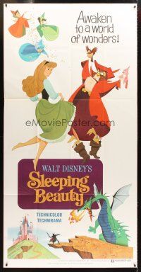 4z041 SLEEPING BEAUTY 3sh R70 Walt Disney cartoon fairy tale fantasy classic!