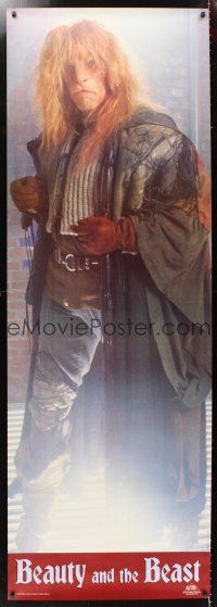 4z270 BEAUTY & THE BEAST commercial poster '87 full-length image of Ron Perlman in title role!