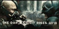 4z194 DARK KNIGHT RISES DS special 37x77 '12 Christian Bale as Batman, the legend ends!