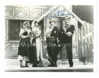 5a663 ART CARNEY signed 8x10 REPRO still '80s wacky image with Jackie Gleason & Honeymooners cast!