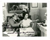5a791 KEVIN MCCARTHY signed 8x10 REPRO still '90s w/ Dana Wynter in Invasion of the Body Snatchers!