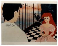 5a774 JODI BENSON signed color 8x10 REPRO still '90s the voice of Ariel, Disney's Little Mermaid!